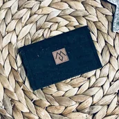 Wizytowniki - Etui - wizytownik na karty - ciemno brązowy - miniaturka - grafika 1