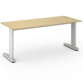 Biurka - B2B Partner Biurko Flexible 1800 x 800 mm, brzoza 468147 - miniaturka - grafika 1