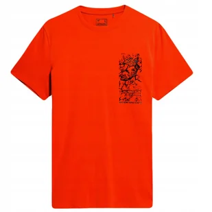 4F T-Shirt Koszulka Bawełna 100% Ttshm487 M - Koszulki męskie - miniaturka - grafika 1