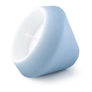 Świece - Niebieska świeczka Unipar Floating Cone, 15 h - grafika 1