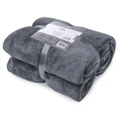 Koce - DecoKing DecoKing - Koc Mic - Grafitowy 160x210 cm - miniaturka - grafika 1