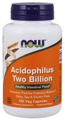 Układ pokarmowy - NOW FOODS NOW FOODS Acidophilus Two Billion (Probiotyk, Zdrowa Flora Jelitowa) 100 Kapsułek wegetariańskich - miniaturka - grafika 1
