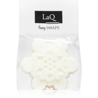 Mydła - Laq Laq Happy Soaps Mydełko glicerynowe Śnieżynka biała 90g - miniaturka - grafika 1