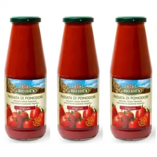 La Bio Idea Przecier pomidorowy passata Zestaw 2 kg Bio - Koncentraty warzywne, przeciery - miniaturka - grafika 1