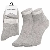Skarpetki damskie - Calvin Klein Skarpety Skarpetki 1 Para Grey 701218782 003 37-41 - miniaturka - grafika 1