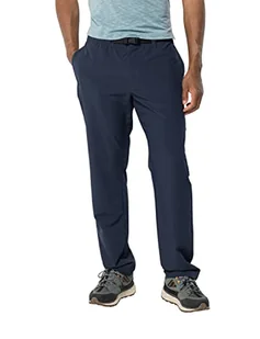 Jack Wolfskin Męskie spodnie Summer Walk M spodnie rekreacyjne, Night Blue, 50, niebieski (Night Blue), 50 - Spodenki męskie - miniaturka - grafika 1