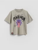 Koszulki dla chłopców - Reserved - T-shirt Pokémon - jasnoszary - miniaturka - grafika 1