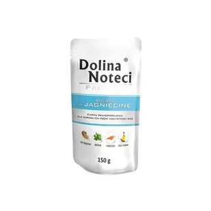 Dolina Noteci PREMIUM BOGATA W JAGNIĘCINĘ DOYPACK 150 G - Mokra karma dla psów - miniaturka - grafika 1