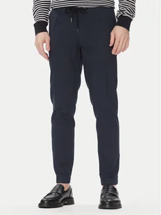 Bugatti Chinosy 1950 76210C Granatowy Slim Fit - Spodnie męskie - miniaturka - grafika 1