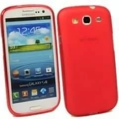 Mat Samsung Galaxy S3 Czerwony - Etui i futerały do telefonów - miniaturka - grafika 1