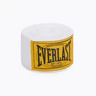 Pozostałe akcesoria do sportów walki - Bandaże bokserskie Everlast białe EV1910HW - miniaturka - grafika 1
