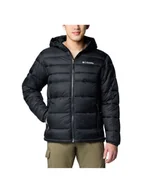 Odzież trekkingowa męska - Columbia Kurtka przejściowa Columbia Buck Butte II Insulated Hooded Jacket Czarny Regular Fit - miniaturka - grafika 1