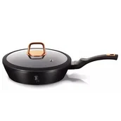 Patelnie - Berlinger Haus PATELNIA GRANITOWA 24cm BLACK ROSE BH-1643 - miniaturka - grafika 1