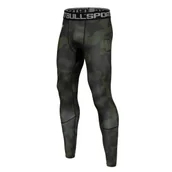 Odzież taktyczna i umundurowanie - Leginsy Męskie Pit Bull Pro+ Dillard Czarne 3XL - miniaturka - grafika 1