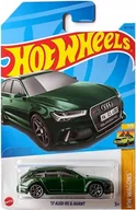 Samochody i pojazdy dla dzieci - (Long Card)'17 Audi RS 6 Avant, green Hot Wheels 1:64 - miniaturka - grafika 1