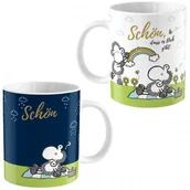 Pozostałe książki - Sheepworld 47058 Zaubertasse, Farbwechseltasse Schön, Porzellan, 35 cl, Geschenkbox - miniaturka - grafika 1