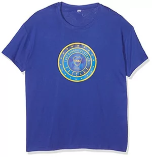 Boca Juniors Official Tee Shirt Rey del mundo Blue, xl 5060360360416 - Koszulki dla chłopców - miniaturka - grafika 1