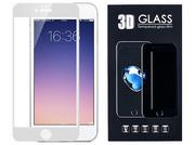 Szkła hartowane na telefon - Iphone 8 Plus Szkło Hartowane 3D 9H Białe Pełne - miniaturka - grafika 1