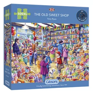 G3 Puzzle 500 XL Sklep ze słodyczami - Puzzle - miniaturka - grafika 1
