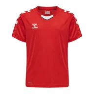 Piłka nożna - Koszulka sportowa z krótkim rękawem dziecięca Hummel Core XK Kids Poly Jersey S/ - miniaturka - grafika 1