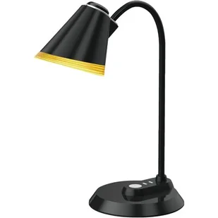 maxcom Maxcom Lampka biurkowa LED Maxcom ML4500 Mico Czarna MAXCOMML4500BLACK - Lampy stojące - miniaturka - grafika 1
