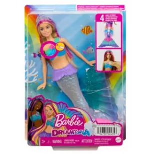 Mattel Lalka Dreamtopia Syrenka Migoczące światełka HDJ36 HDJ36 - Lalki dla dziewczynek - miniaturka - grafika 2