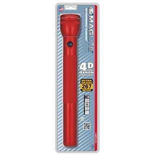 MAGLITE MAGLITE lampa ksenonowa 4D latarka czerwona - Latarki - miniaturka - grafika 1