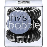Ozdoby do włosów - Invisibobble, gumki do włosów True Black, 3 szt. - miniaturka - grafika 1