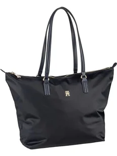 Tommy Hilfiger Damska torba Poppy Th Aw0aw15639, Niebieski (Space Blue), One Size - Torebki damskie - miniaturka - grafika 1