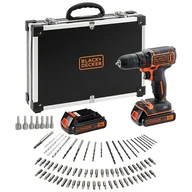Wiertarko-wkrętarki akumulatorowe - Black&Decker BDCDC18BAFC-QW - miniaturka - grafika 1