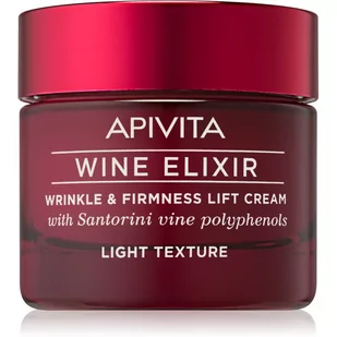 Elixir Apivita Apivita Wine ujędrniająco-liftingujący lekki krem przeciwzmarszczkowy 50ml - Kremy do twarzy - miniaturka - grafika 1