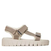 Sandały damskie - Sandały s.Oliver 5-28706-44 Brązowy - miniaturka - grafika 1