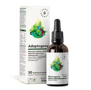 Zdrowa żywność - Aura Herbals Adaptogeny - ekstrakty Bakopy, Wąkroty, Ashwagandhy i Kadzidłowca - krople (50 ml) A09F-814ED - miniaturka - grafika 1