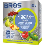 Preparaty na chwasty i szkodniki - BROS Środek grzybobójczy Miedzian 50WP 100 g - miniaturka - grafika 1