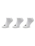 Skarpetki męskie - adidas Zestaw 3 par niskich skarpet unisex Thin And Light HT3469 Biały - miniaturka - grafika 1