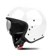 Kaski motocyklowe - Kask Modułowy Airoh J 110 Color Złamany Biały BłyszczącyL - miniaturka - grafika 1