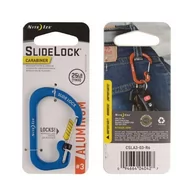 Sprzęt wspinaczkowy - Nite Ize - Karabinek SlideLock® Carabiner Aluminum #3 - Niebieski - CSLA3-03-R6 - miniaturka - grafika 1