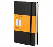 Notesy i bloczki - Moleskine Notes Classic 9x14 tw. linia- czarny - miniaturka - grafika 1