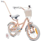 Rowery - Sun Baby Flower 14 cali dla dziewczynki Morelowy 2023 - miniaturka - grafika 1
