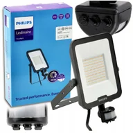 Lampy ogrodowe - Halogen LED Philips Naświetlacz 50W 6000lm CCT Z Czujnikiem Ruchu Czujka - miniaturka - grafika 1
