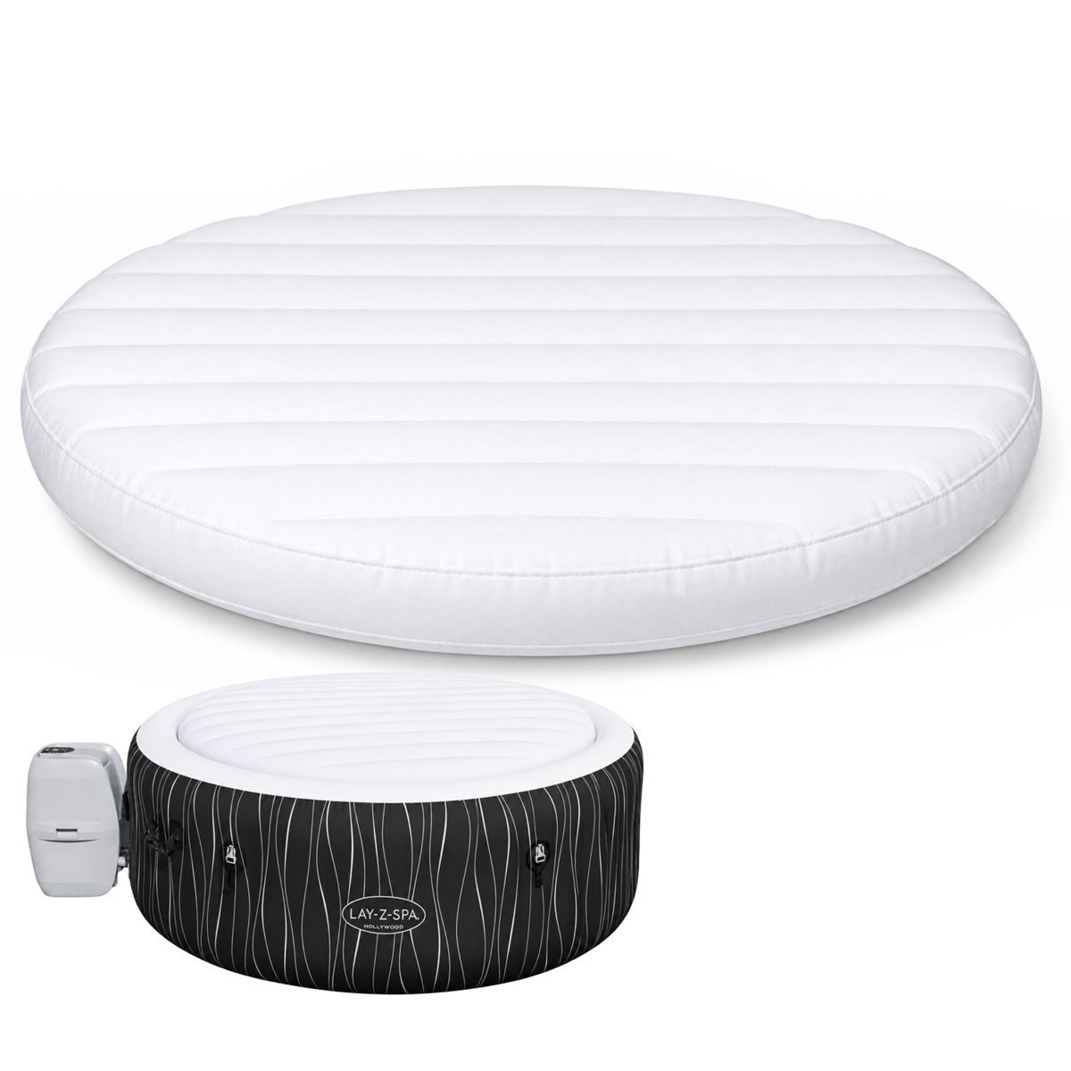 Bestway dmuchana nakrywa termoizolacyjna pokrywa jacuzi lay-z-spa 60053