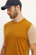 Koszulki męskie - Salewa t-shirt sportowy Fanes kolor brązowy wzorzysty 00.0000028833 - miniaturka - grafika 1