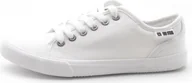 Trampki damskie - Damskie Tenisówki BIG STAR W274835 Białe 41 - miniaturka - grafika 1