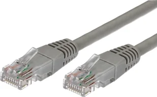 TB Print Patchcord kat.5e RJ45 UTP 5m. szary -AKTBXKS5UTP500G - Patchcordy - miniaturka - grafika 1