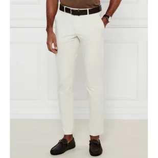 BOSS BLACK Spodnie chino Kaito1 Slim Fit - Spodnie męskie - miniaturka - grafika 1