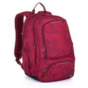 Plecaki szkolne i tornistry - Czerwony plecak młodzieżowy Topgal SURI 23022 - miniaturka - grafika 1