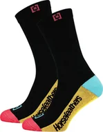 Skarpetki damskie - skarpety damskie HORSEFEATHERS DEA CREW SOCKS Black - miniaturka - grafika 1