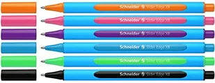 Schneider 152284 Slider Edge XB długopis (grubość kreski: XB, nieścieralny, trójkątny długopis) 5 + 1 sztuka - Długopisy - miniaturka - grafika 1