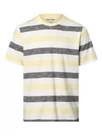 Koszulki męskie - Jack & Jones - T-shirt męski  JORTulum, biały|żółty|wielokolorowy - miniaturka - grafika 1
