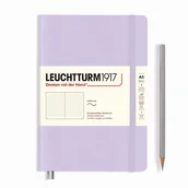 Notesy i bloczki - Notatnik Leuchtturm1917 Medium A5, miękka oprawa, kropki, lilac - miniaturka - grafika 1